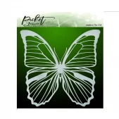 Sablon tip masca model fluture, Soar butterfly, Picket Fence Studios