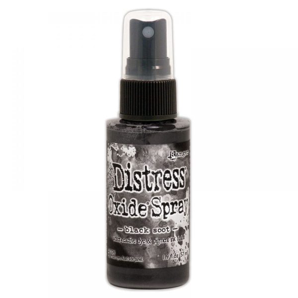 Spray Distress Oxide Black soot