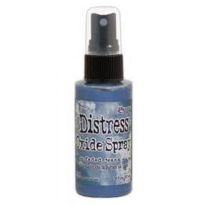 Spray Distress Oxide Faded jeans