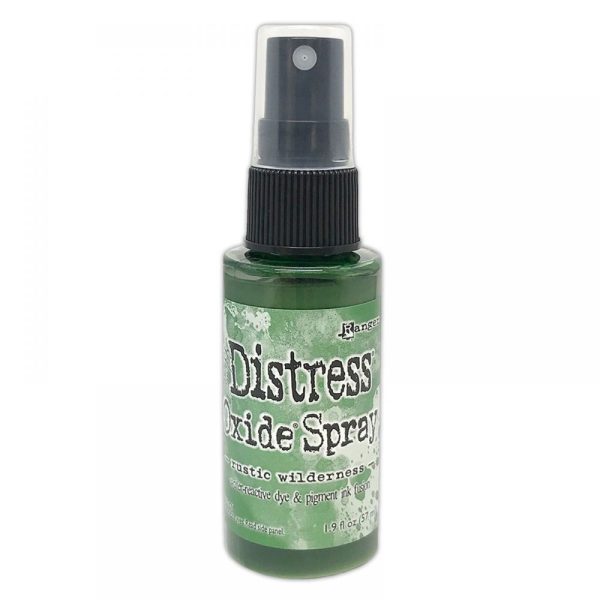 spray distress oxide Rustic wilderness