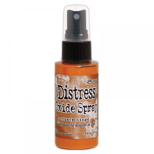 Spray Distress Oxide Rusty hinge