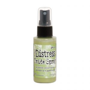 Spray Distress Oxide Shabby shutters