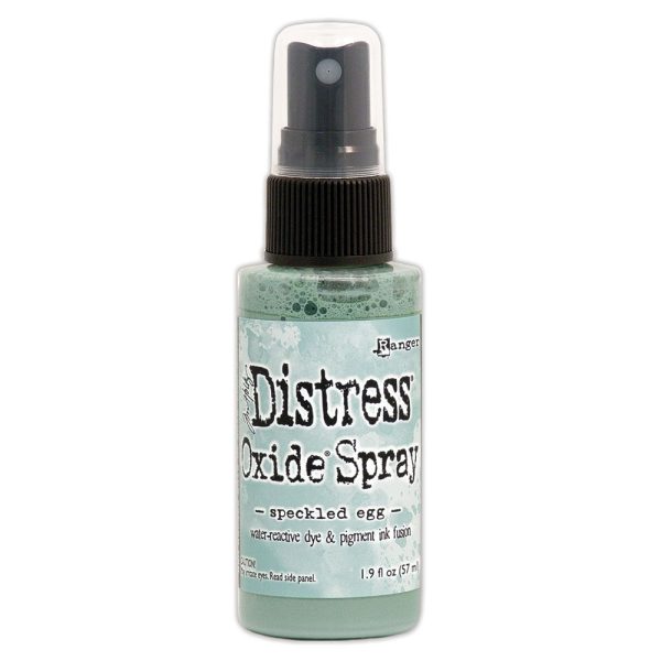 spray distress oxide Speckled egg