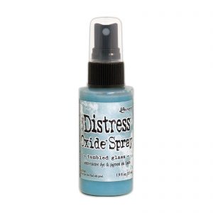 Spray Distress Oxide Tumbled glass