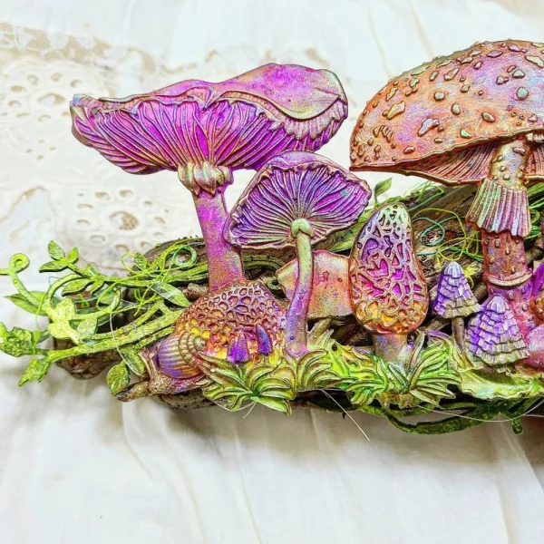 Matrita silicon model ciuperci magice Fairyland mushrooms, Zuri Designs