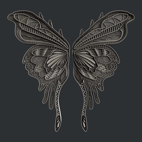 Matrita silicon model aripi de fluture, Butterfly wings, Zuri Designs