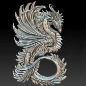 Matrita silicon model dragon Mercurial beast, marca Zuri Designs