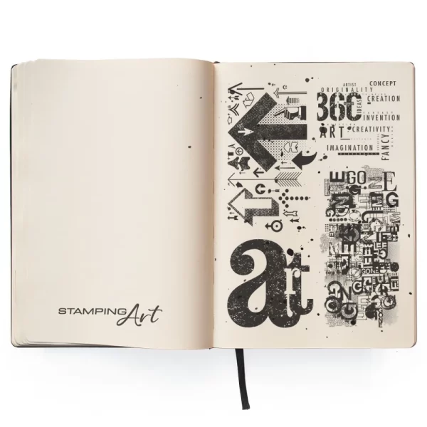 Stampile silicon art journaling tematica colaje Arta, marca Ciao bella