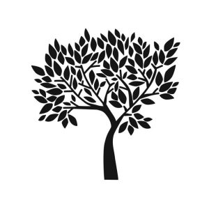 Sablon reutilizabil model copac