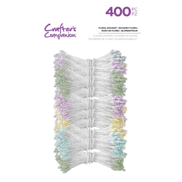Stamine flori handmade nuante pastel 400 buc Crafters Companion