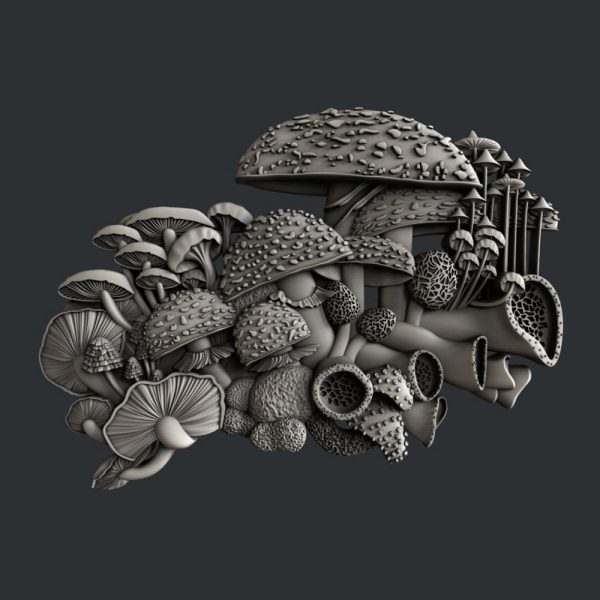 Matrita silicon model ciuperci Mushroom Bloom, marca Zuri Designs