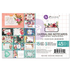 Cartonase journaling mesaje si motive floral, Prima Marketing