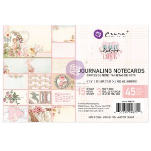 Cartonase journaling motive florale vintage pastel, Prima Marketing