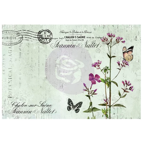 Cartonase journaling motive florale vintage, pretty mosaic, Prima Marketing