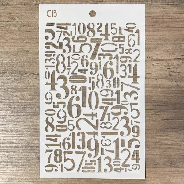 Sablon hobby model puzzle de cifre 12,7 x 20,3 cm, Ciao Bella