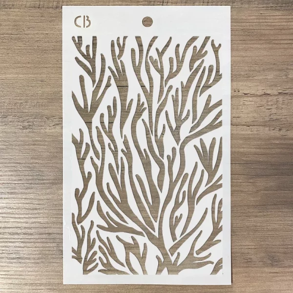 Sablon hobby tematica marina corali 12,7 x 20,3 cm, Ciao Bella