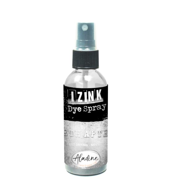 Spray mixed media alb perlat antic, Izink