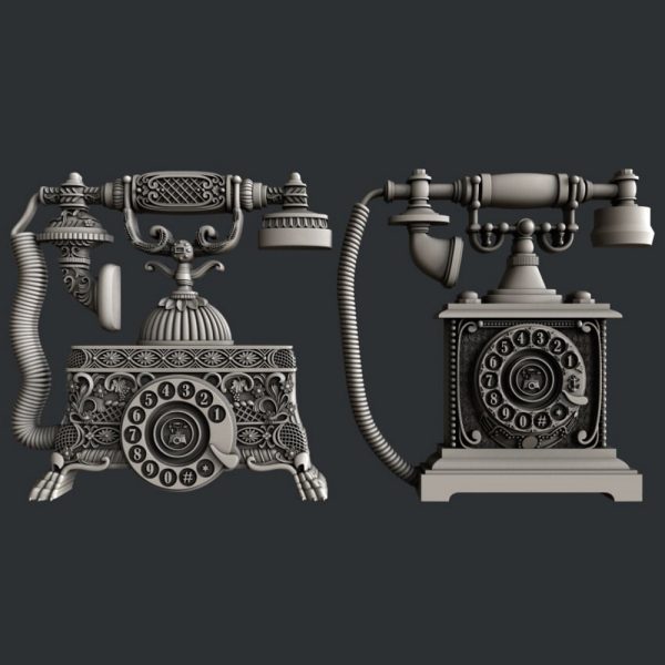 Matrita silicon modele telefoane vintage Vintage phones, Zuri Designs