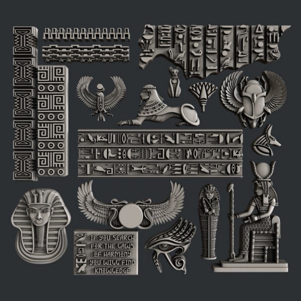 Matrita silicon simboluri egiptene Ancient Egypt, marca Zuri Designs