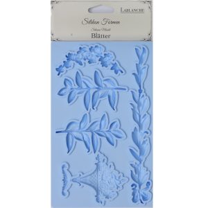 Matrita silicon modele decorative frunze si flori, LaBlanche