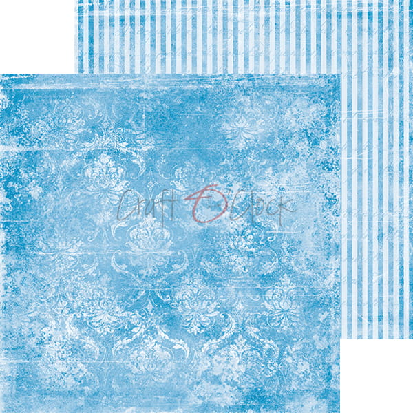 Bloc cartoane fundaluri albastre 20 x 20 cm Craft O`clock