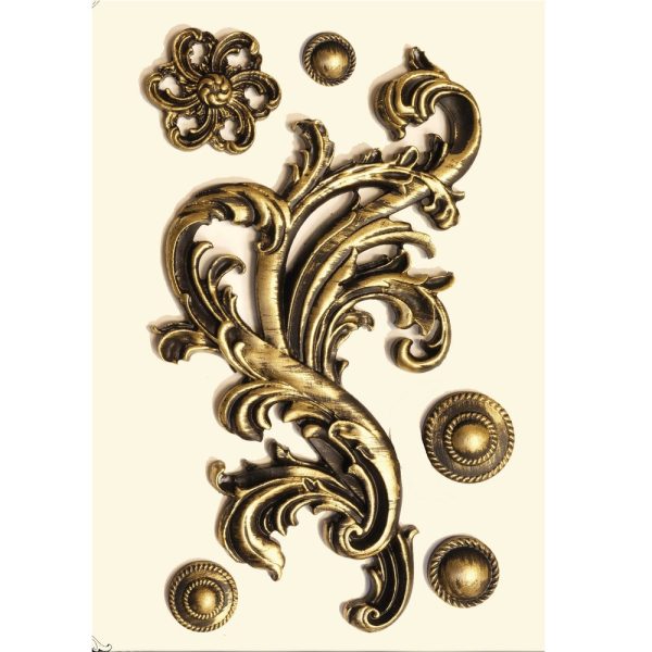 Matrita silicon ornamente Rococo 3 LaBlanche