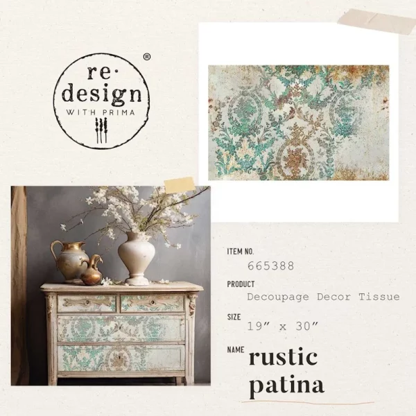 Material mobila decor Rustic Patina Redesign with Prima