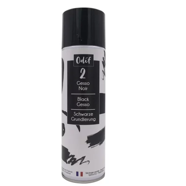 Gesso negru spray marca Odif 500 ml