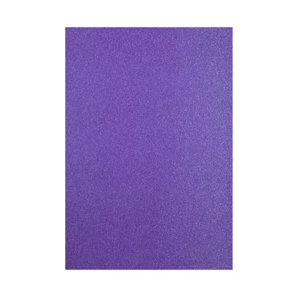 Carton cu sclipici mov violet 250 gsm coala A4