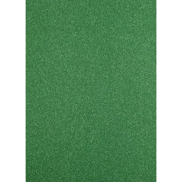 Carton cu sclipici verde 250 gsm coala A4
